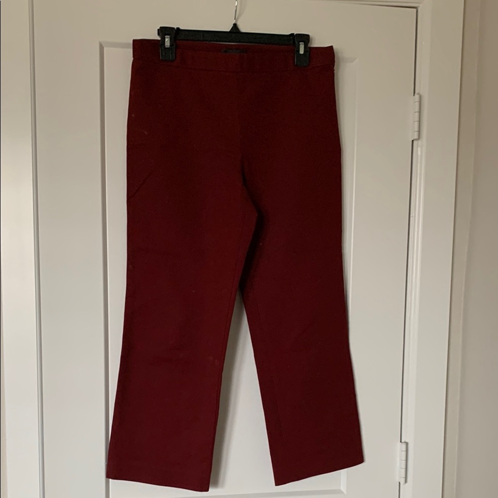 The Row Deep Red Trousers